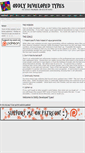 Mobile Screenshot of oddlydevelopedtypes.com